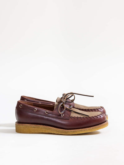 Uncle Bright, Native Boat Shoe, Chestnut Brown